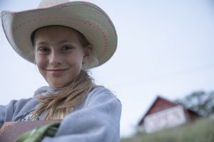 Western Girl Stetson Cowboys Cowgirl Hat Portrait